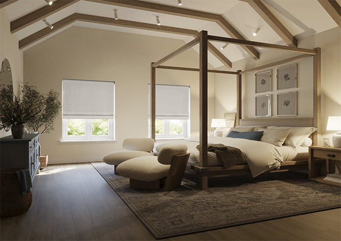 Medina, Dark Natural - Roman Blind - Image 6